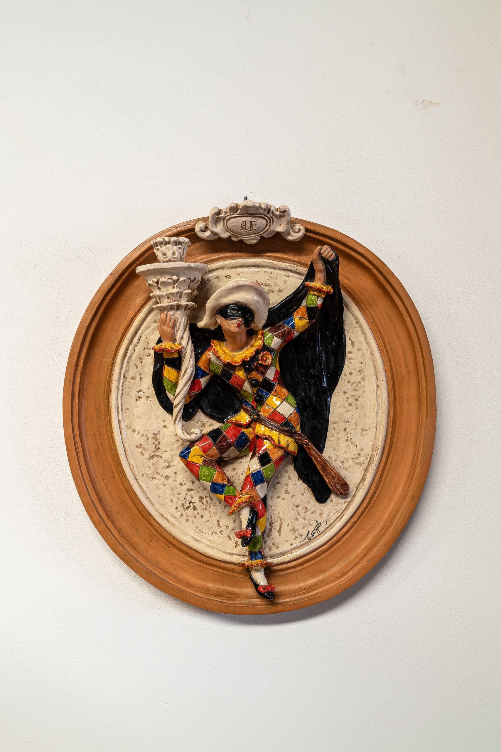 medaglione arlecchino H.76 L.66