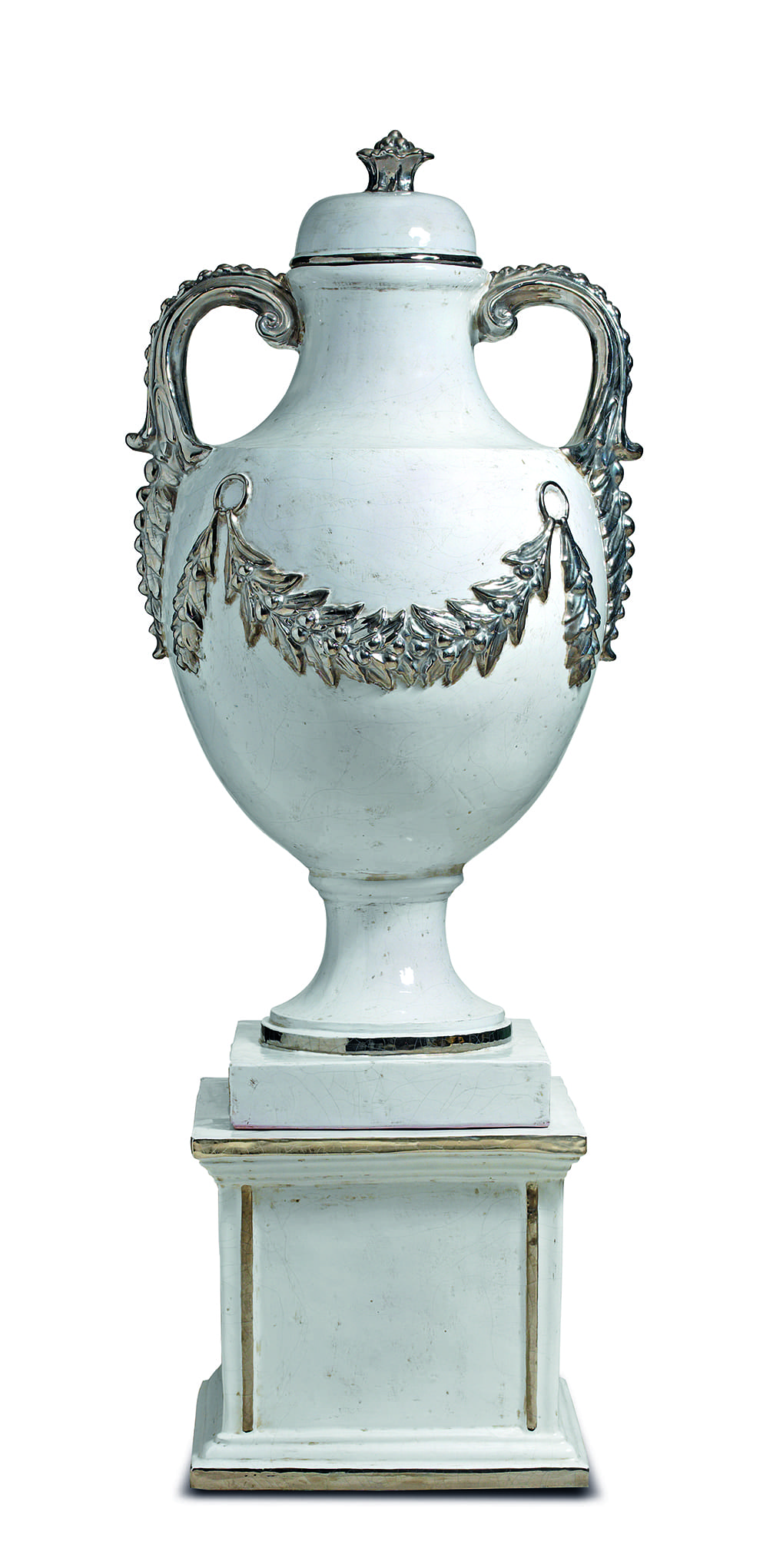 vaso con olive h.120 + base h.44