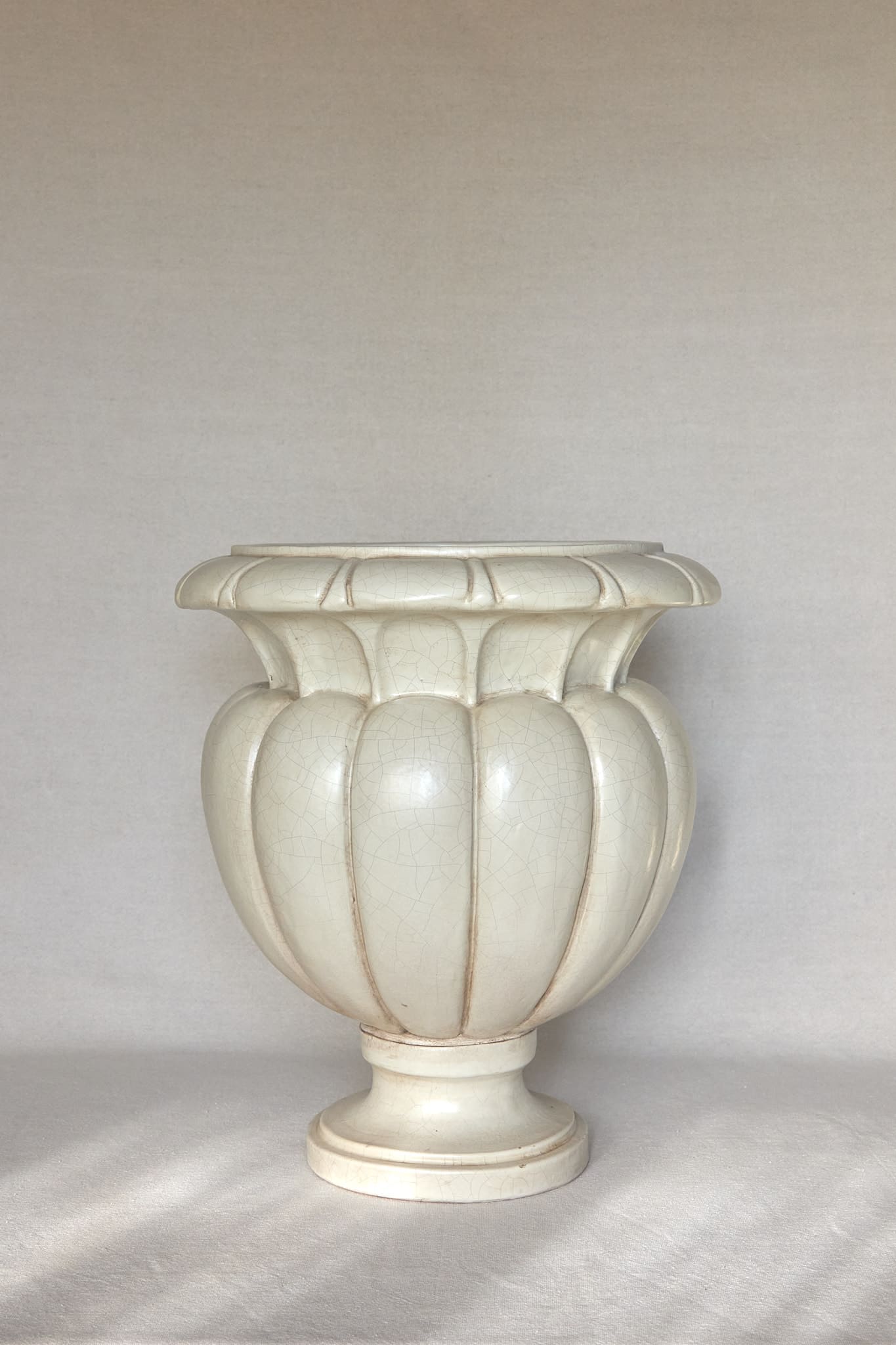 vaso melograno baccellato H.56 diam.49